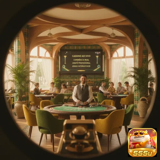 Ilustração de Explore o aplicativo cassino 555u para Android e iOS