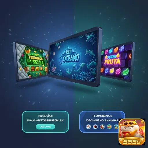 Ilustração de Explore o aplicativo cassino 555u para Android e iOS