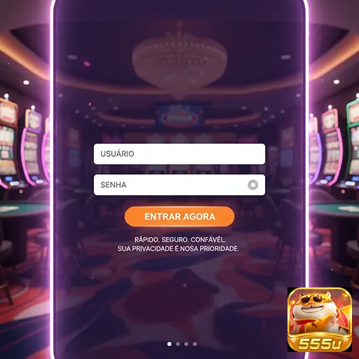 Ilustração de Explore o aplicativo cassino 555u para Android e iOS