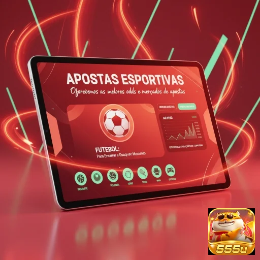 Ilustração de Explore o aplicativo cassino 555u para Android e iOS